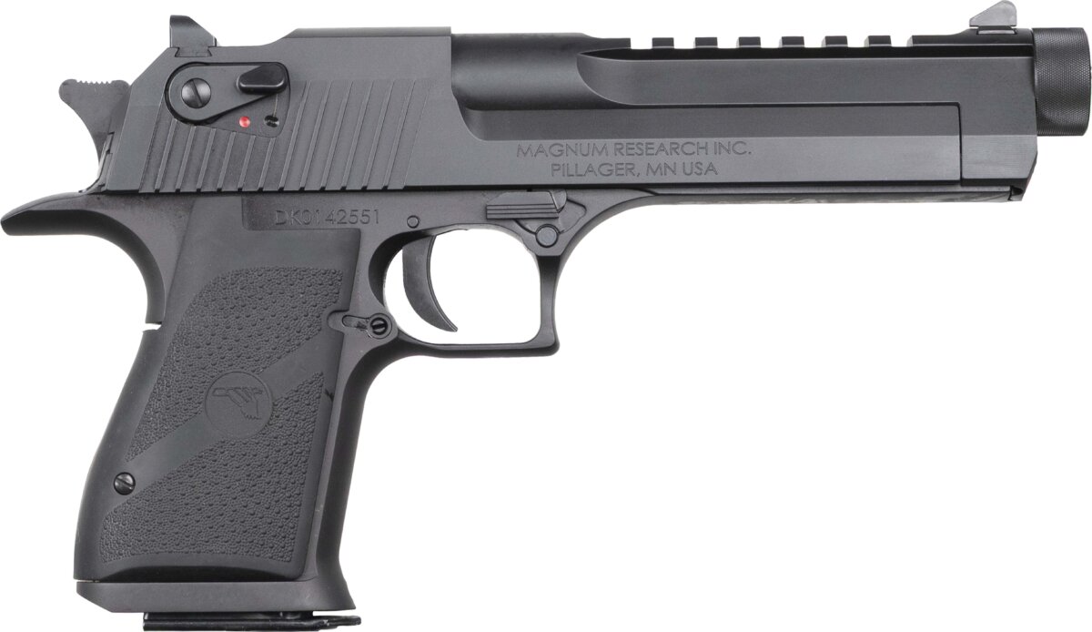 Magnum Research MGR DE MK XIX 50AE 6BLK THR