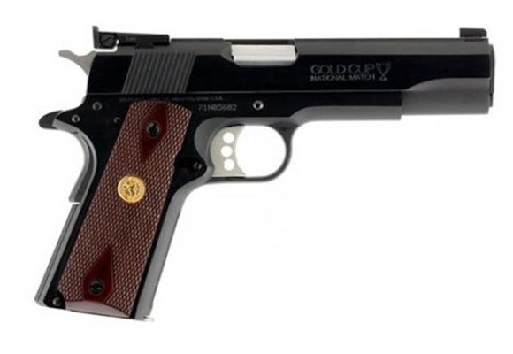 Colt Gold Cup National Match .38 Super Pistol, 9-Round