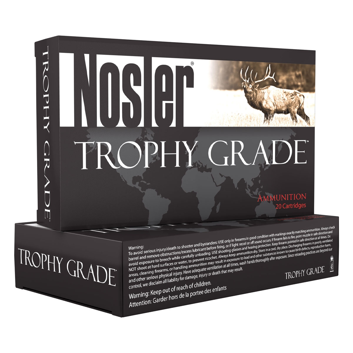 Nosler 60069 Trophy Grade 300WinMag 200gr Nosler Spitzer Partition 20 Per Box/10 Case - No Credit Card Fees - Low, flat rate shipping