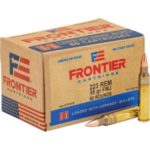 HORNADY 223 Rem Frontier 55Gr FMJ 50rd