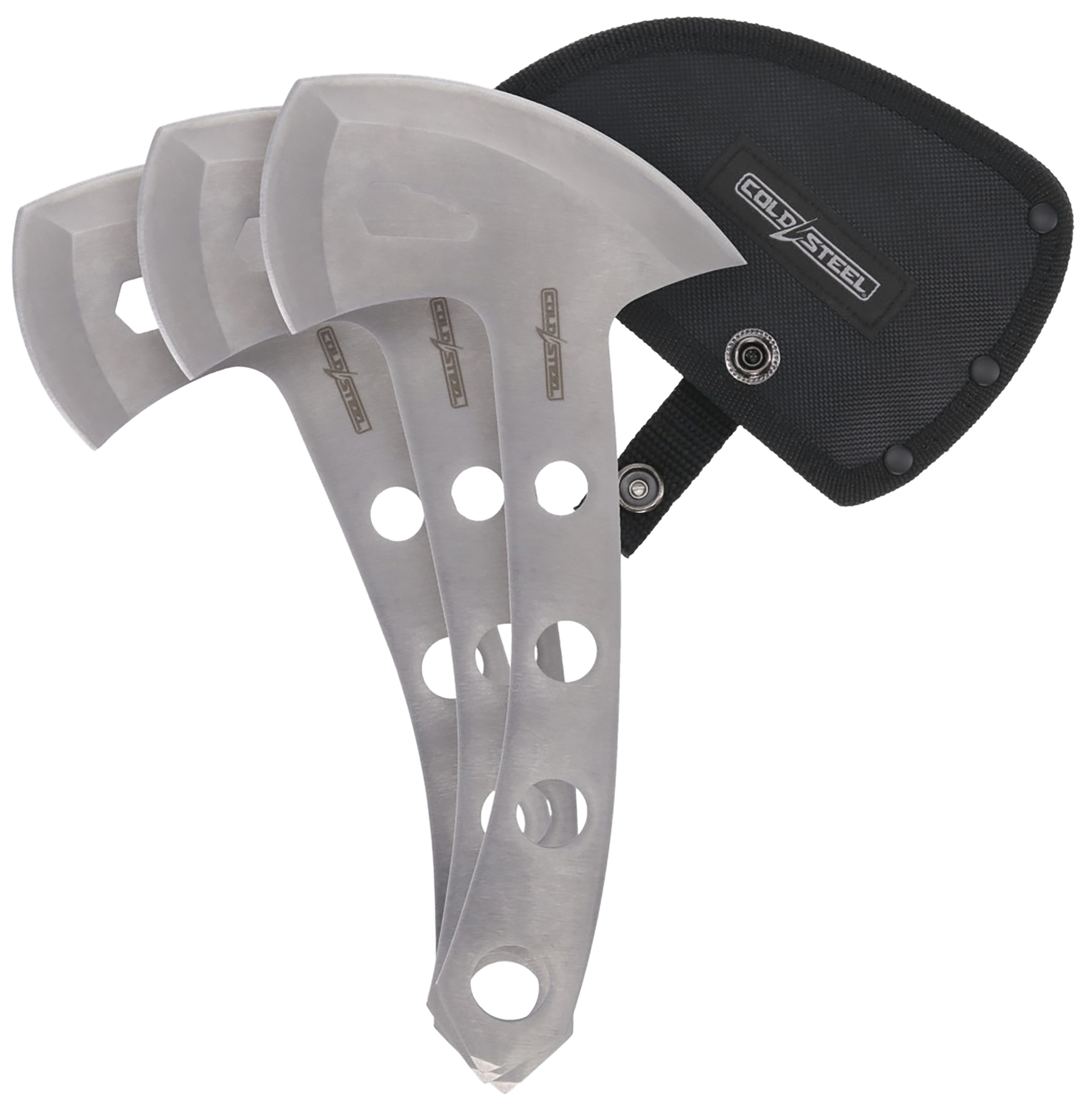 Cold Steel Throwing Axes Set of 3 5 420 Steel Blades