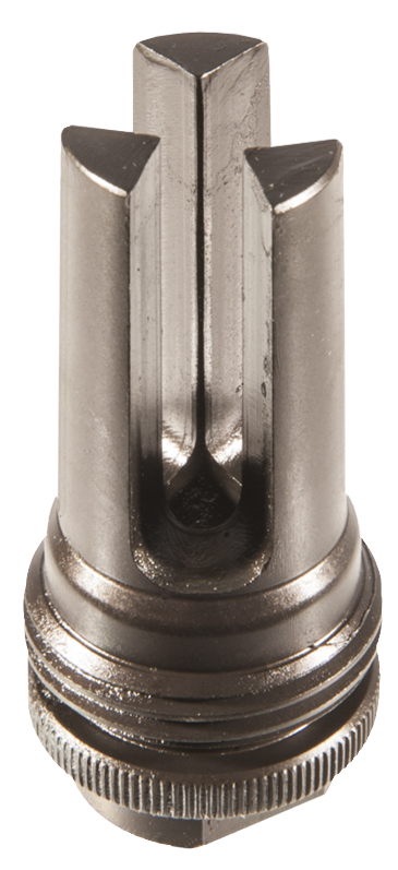 SilencerCo ASR Flash Hider 1/2-28 tpi Threads for 5.56 NATO (Black Steel)