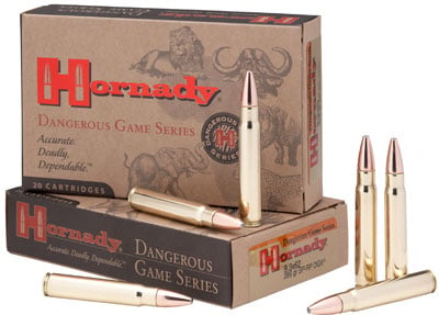 Hornady 82303 Dangerous Game 9.3mmx62Mauser 286gr InterLock Spire Point Recoil Proof 20 Per Box/6 Case - No Credit Card Fees - Low, flat rate shipping