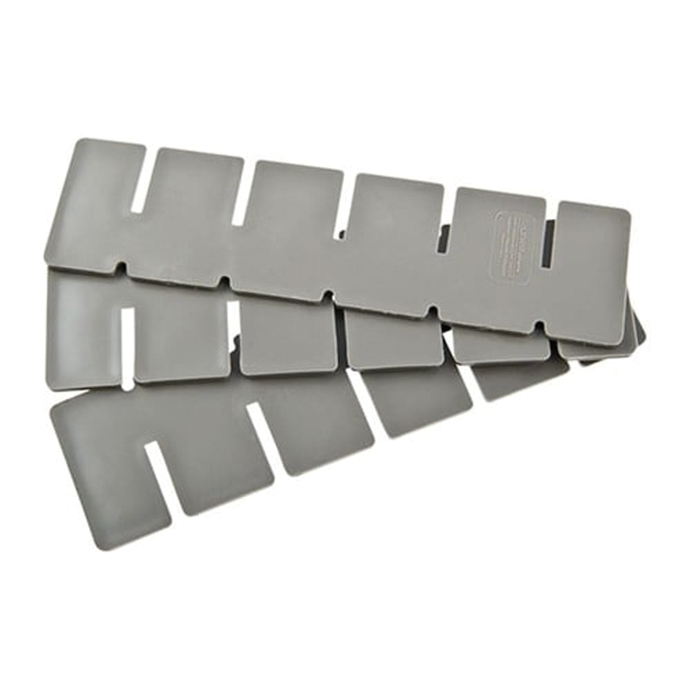 Brownells Small Bench Box Short Divider, Gray Pack of 3