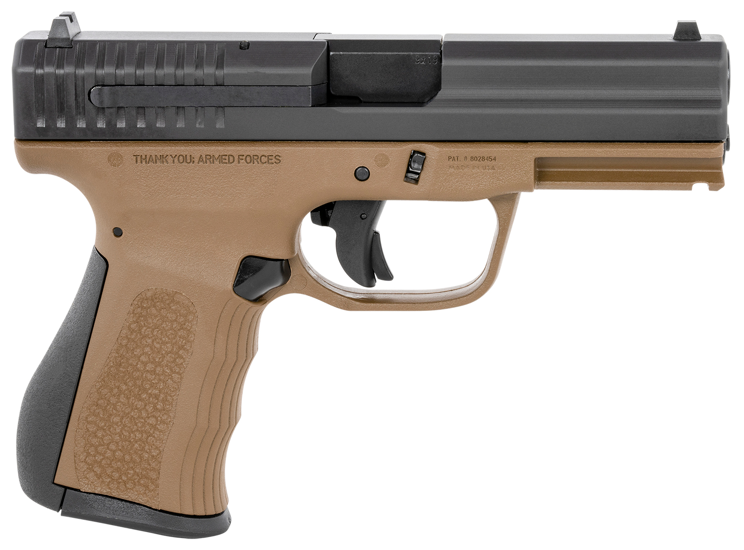 FMK 9C1 G2 Basic Pistol 9mm 3.87 in. Burnt Bronze 14 rd. - No Credit Card Fees - Low, flat rate shipping