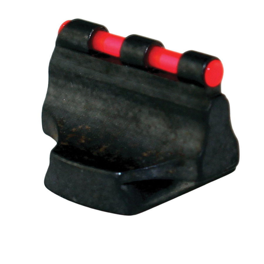Williams Gun Sight Wide Width Fiber Optic Sight Front, Red