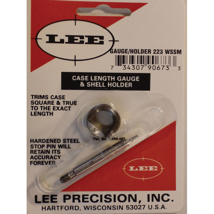 Lee Precision .223 WSSM Steel Case Length Gauge - 90673