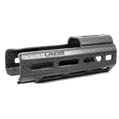 Lancer Carbon Fiber Replacement Handguard For Sig MPX, Black - LCH-MPX-8