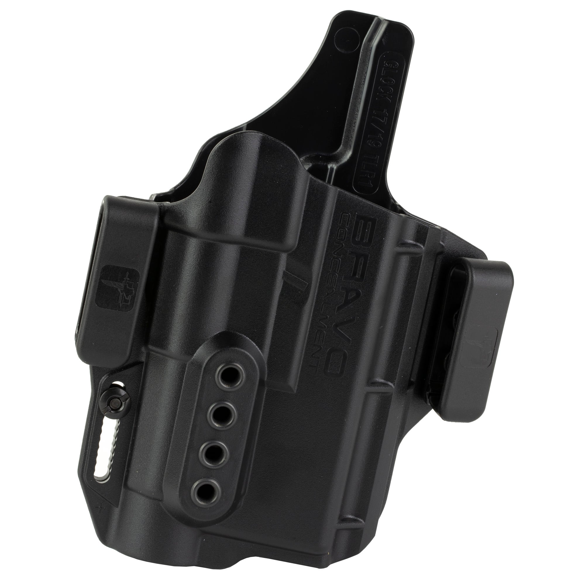 Bravo Concealment Right Hand IWB Concealment Holster for Glk 19, Black - BC401004