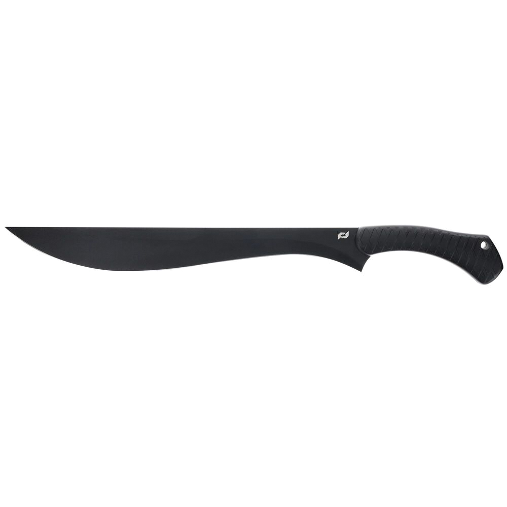 Schrade Delta Class Decimate Brush Fixed Knife Scimitar, Black
