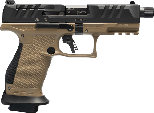 Walther PDP Compact Pro SD 9mm 4.6" 18-Shot Tan Frame