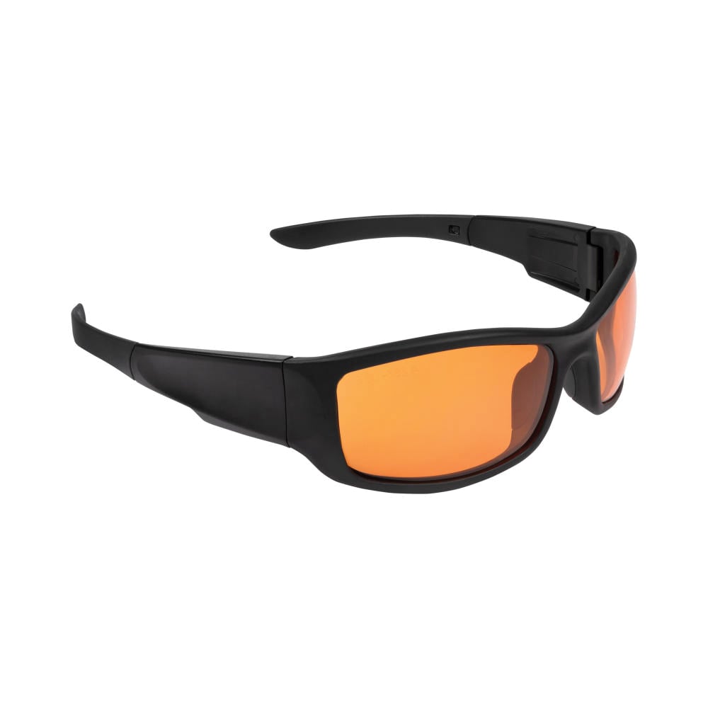 ULTRX Sync Safety Glasses, Black/Amber