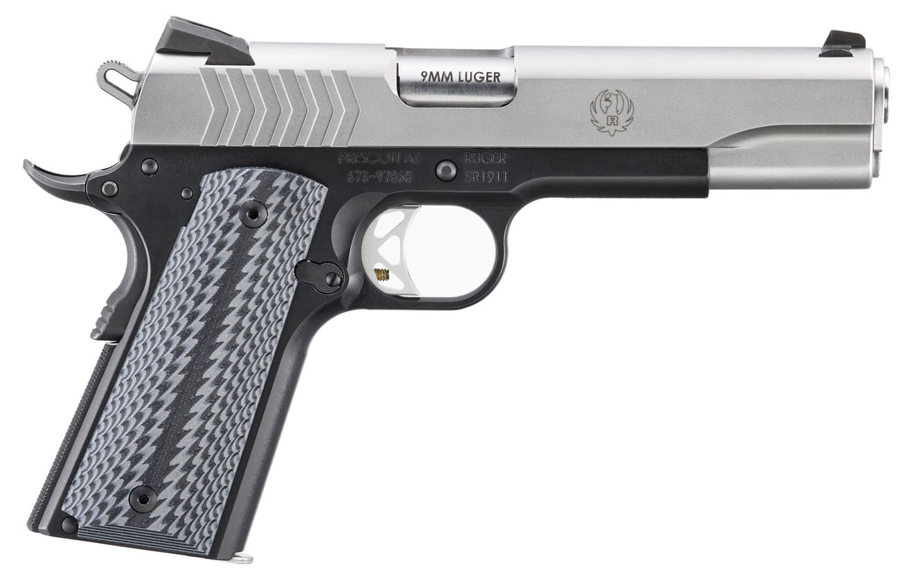 Ruger SR1911 9mm 5" Stainless Steel Pistol