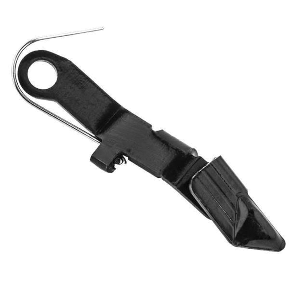 Lone Wolf LWD 3-Pin Extended Slide Stop Fits Glock Gen 5, Black