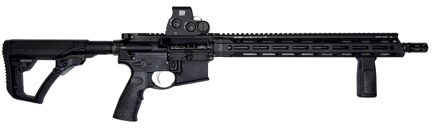 Daniel Defense DDM4 V7 16" 5.56 NATO AR Rifle w/ EO Tech XPS2-0, Black