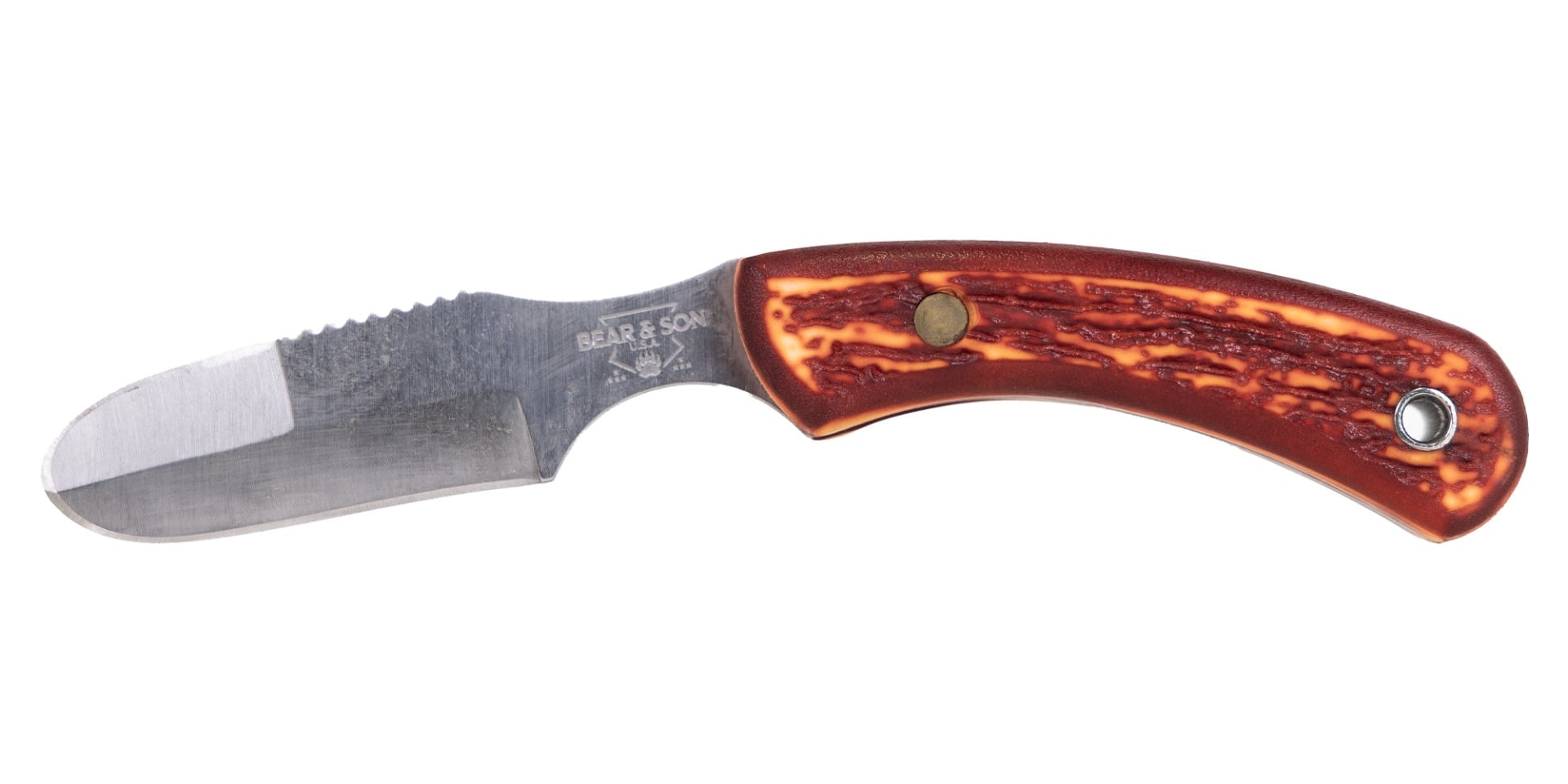 Bear & Son Ergonomic Skinner Fixed Knife Drop Point
