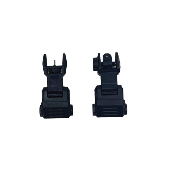 NcStar Sight Set Front/Rear Flip Up, Black - VG167