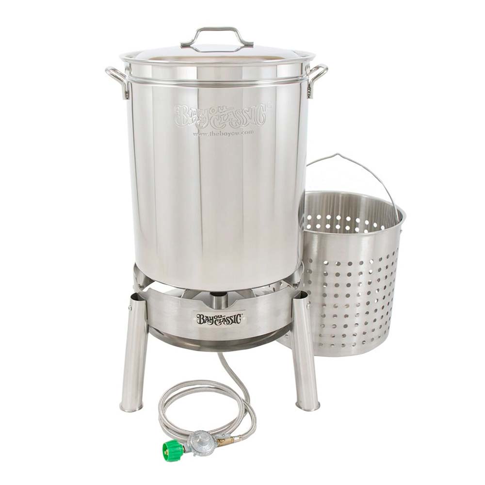 Bayou Classic 62-qt Stainless Steam/Boil Cooker Kit - KDS-160