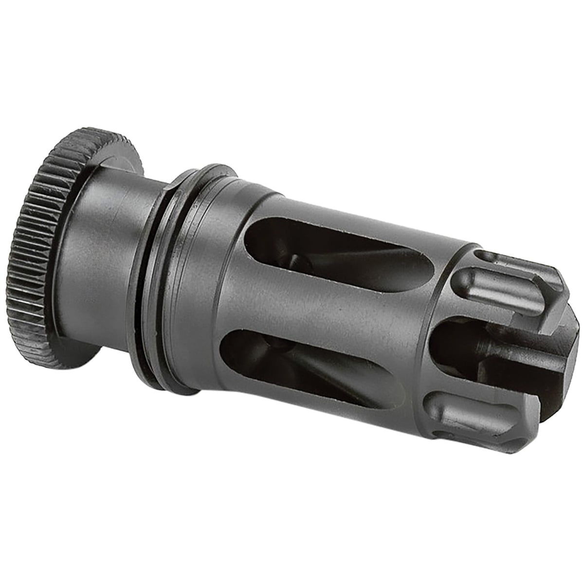 Griffin Armament Dual-Lok Flash Compensator 1/2-28, Black