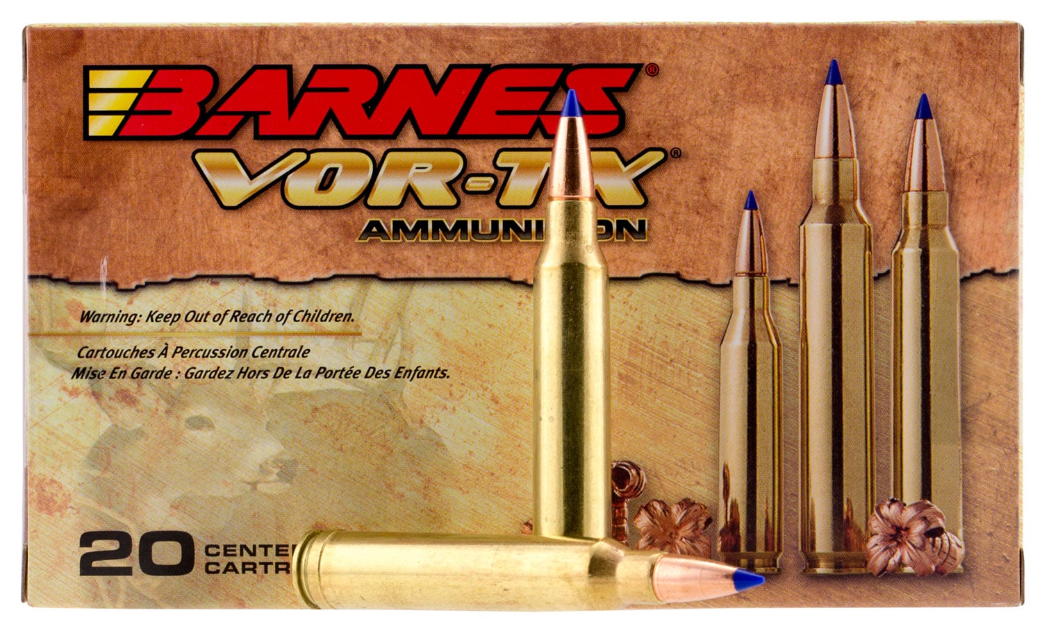 BARNES VOR-TX 308WIN 130GR TTSX 20/2 - No Credit Card Fees - Low, flat rate shipping