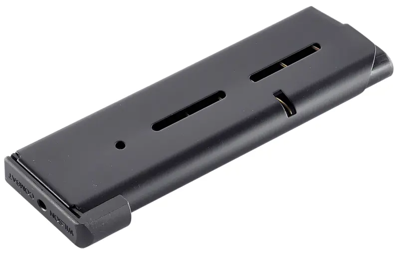 Wilson Combat 47DOXB 1911 8rd Detachable w/ Steel Floor Plate 45 ACP Black Steel