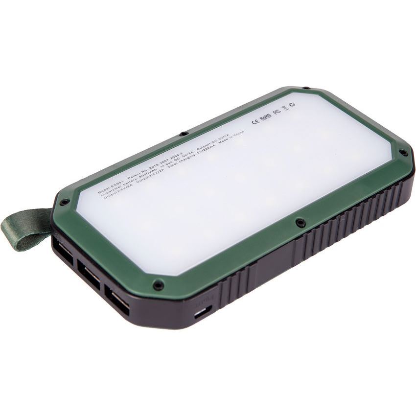 Humvee LED Light and Power Bank, Green