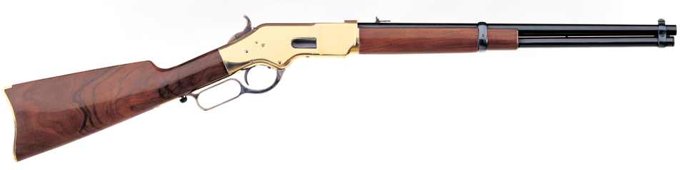 Uberti 1866 Yellowboy Short Rifle .45 Colt Blued Walnut Stock 342340