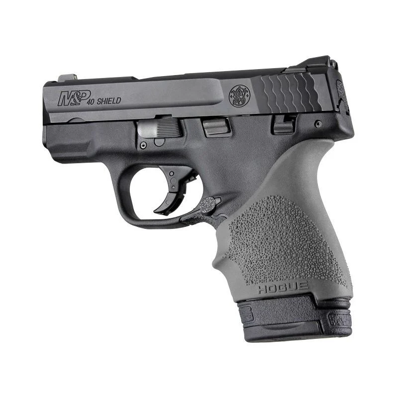 Hogue HandAll Beavertail Handgun Grip Sleeve for S M Shield/Ruger LC9 Slate Grey