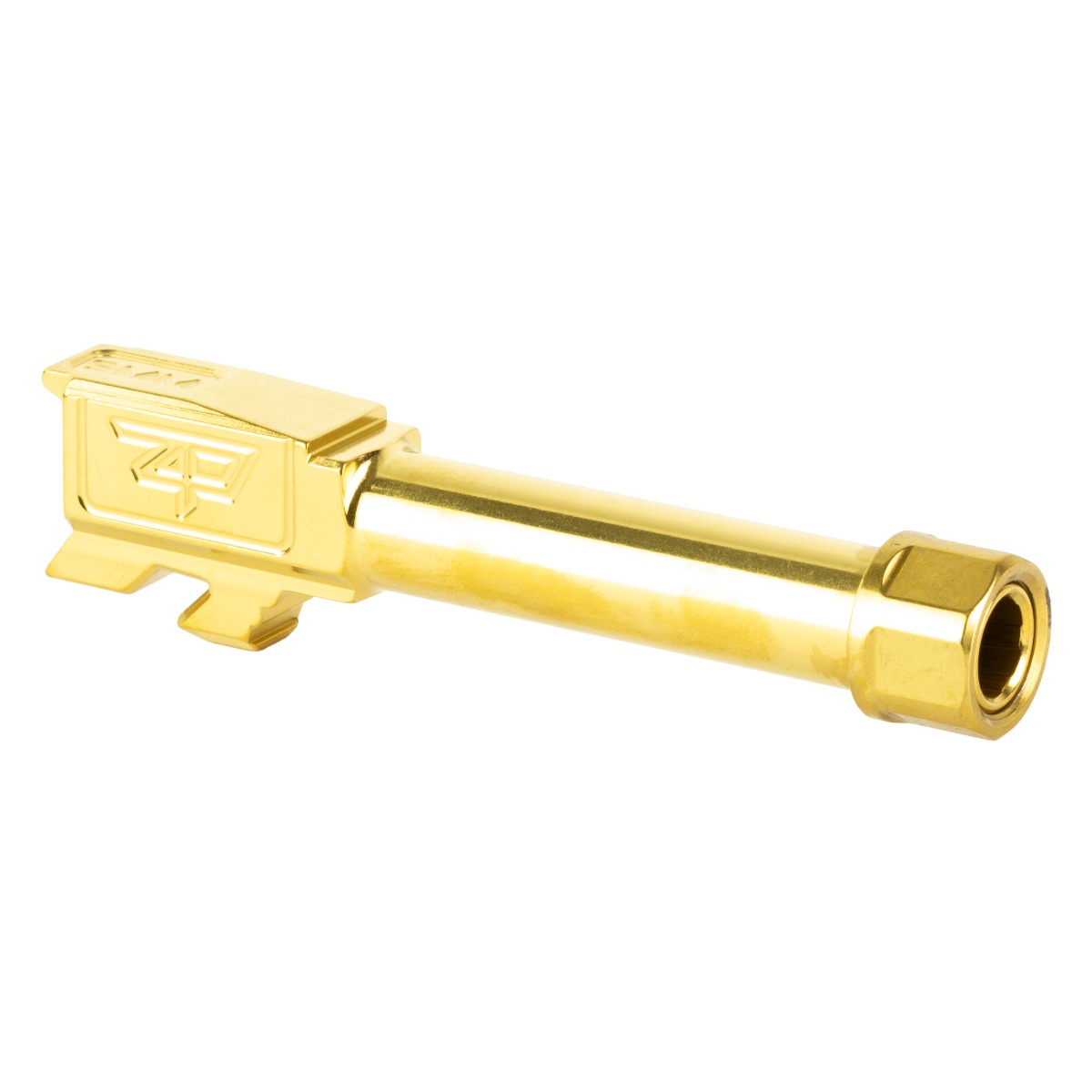 Zaffiri Precision Glock 43 Threaded Barrel, Gold - ZP.43BTG