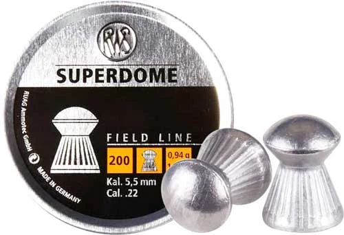 RWS PELLETS 22 SUPERDOME - 14.5 GRAIN FIELD 200-PACK