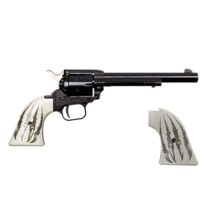 HERITAGE MANUFACTURING Rough Rider 22 LR 6.5" 6rd Revolver - Blued | White Bear Claw Grips