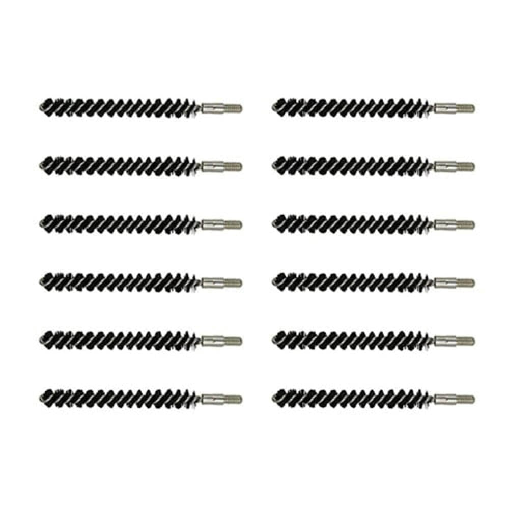 Brownells 7mm #8-32 Male Standard Line Bore Brush, Pack of 12