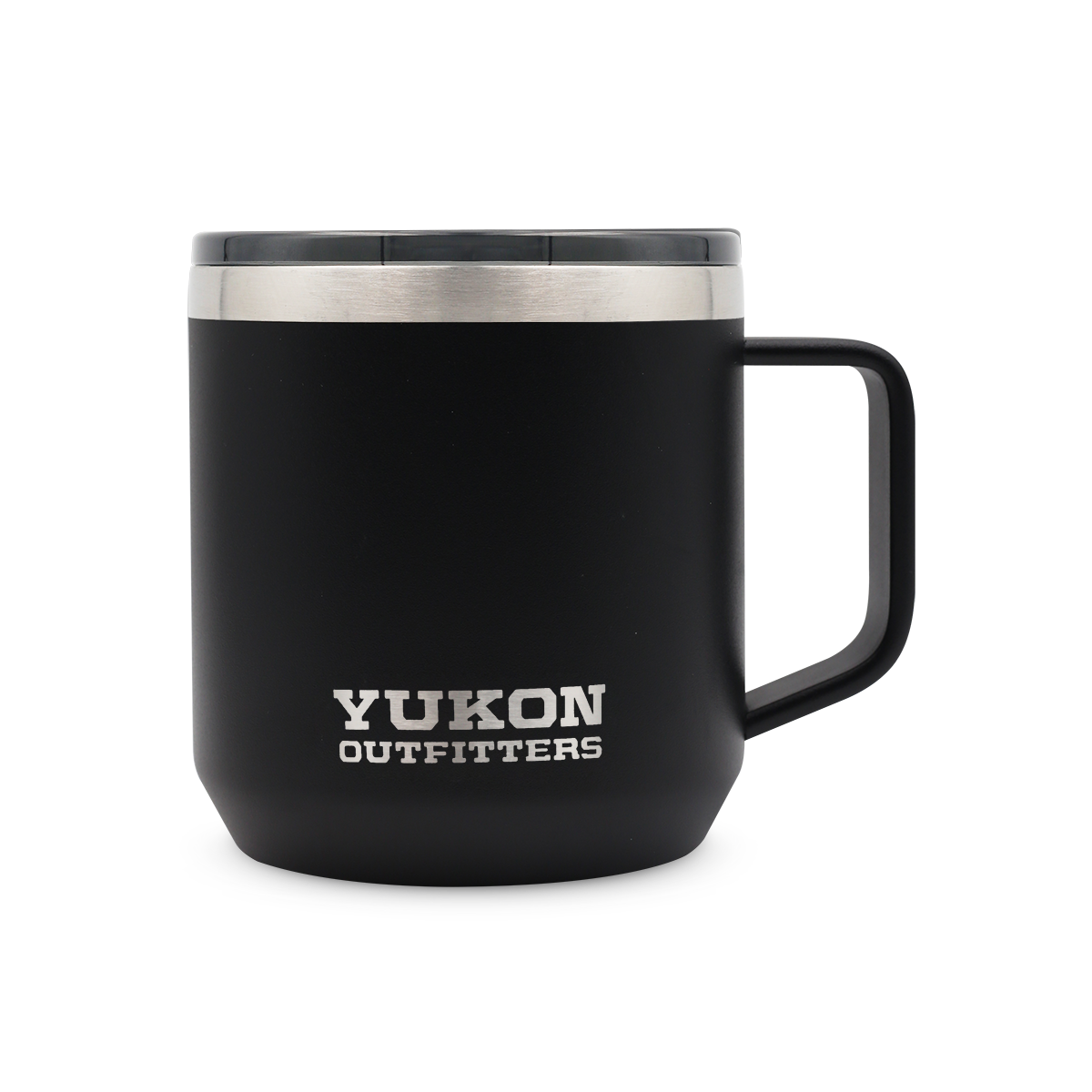 Yukon Outfitters 16oz Freedom Coffee Mug, Black - YOMG16BLK