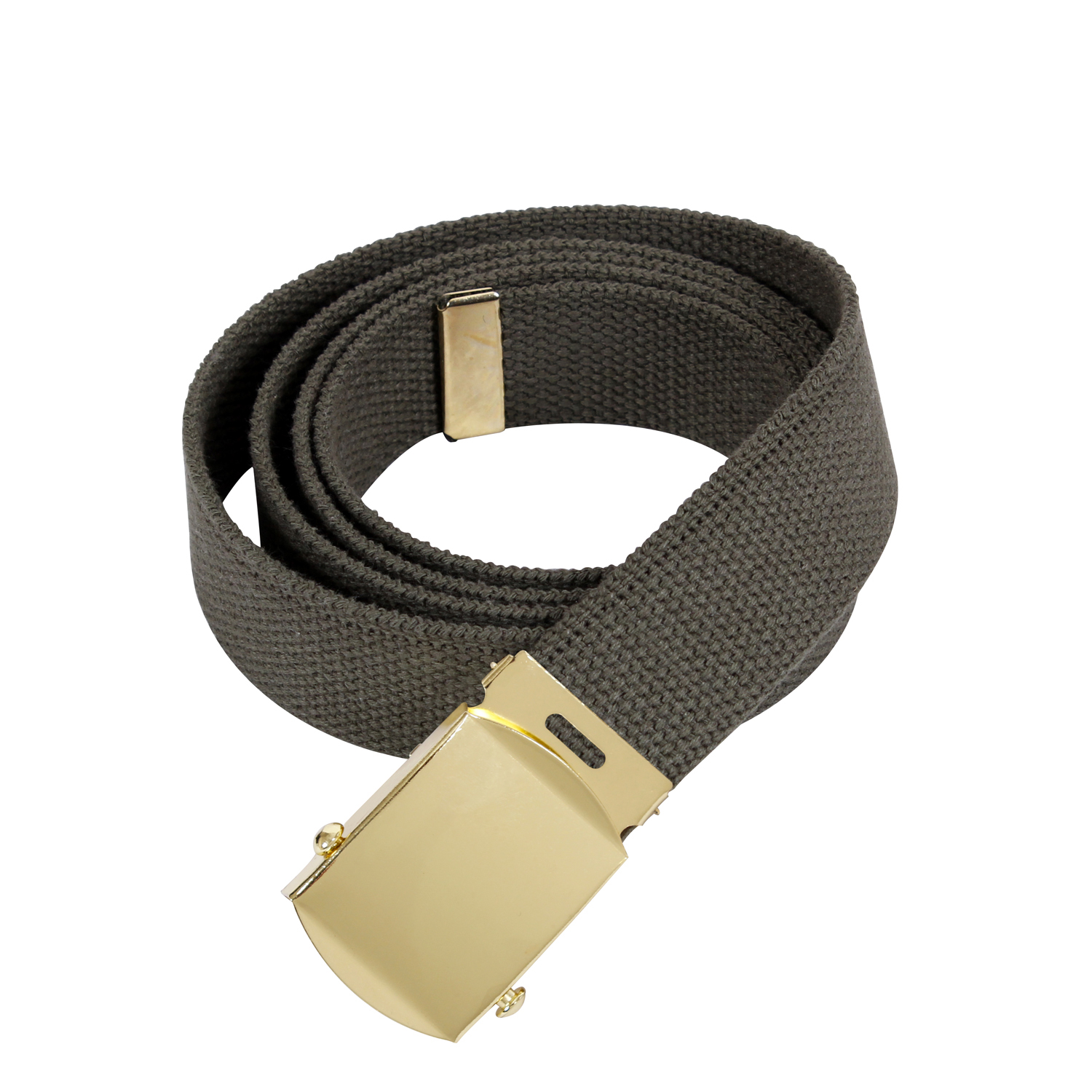Rothco Web Belts - 54 Inches Long, Gold, Olive Drab