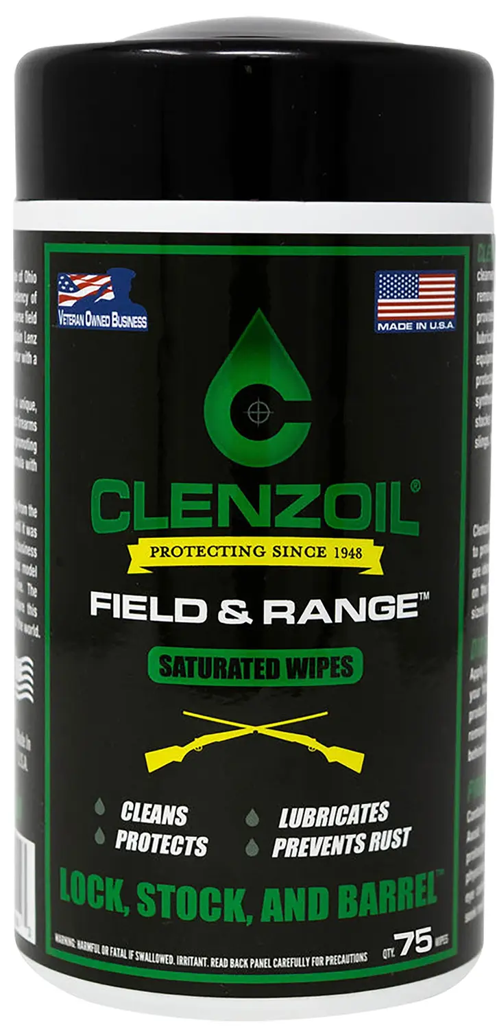 Clenzoil 2243 Field Range Wipes 50 Count