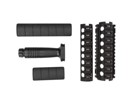 PSA Carbine Length Quad Rail w/ Rail Covers and VFG