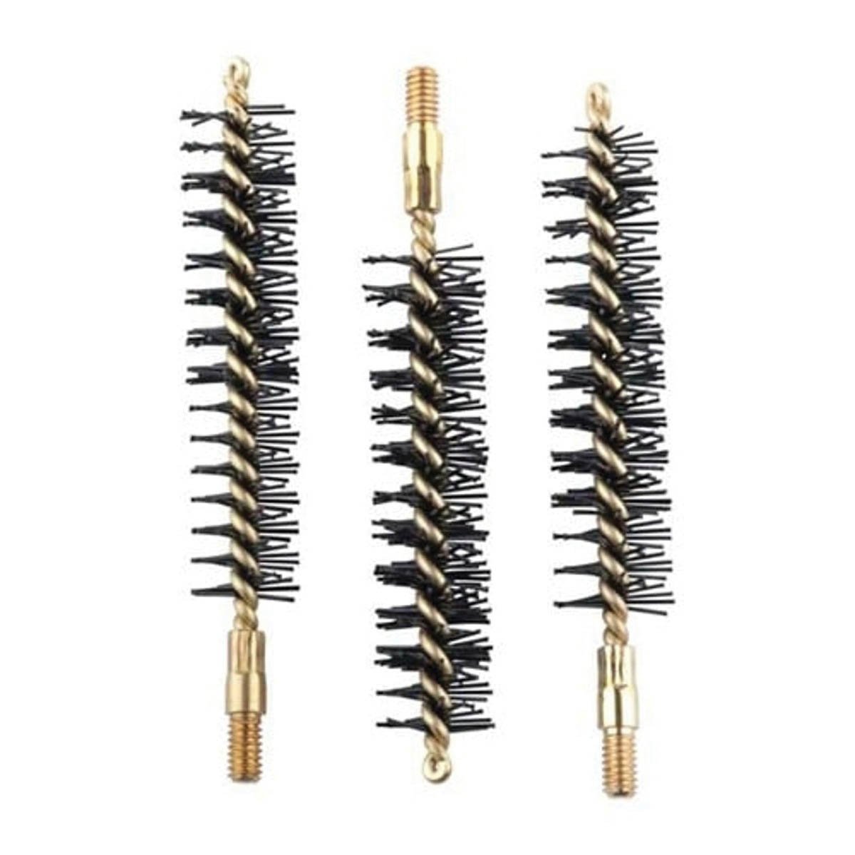 Brownells .44 Cal/.45 Cal #8-32 Male Heavy Weight Bore Brush, Pack of 3