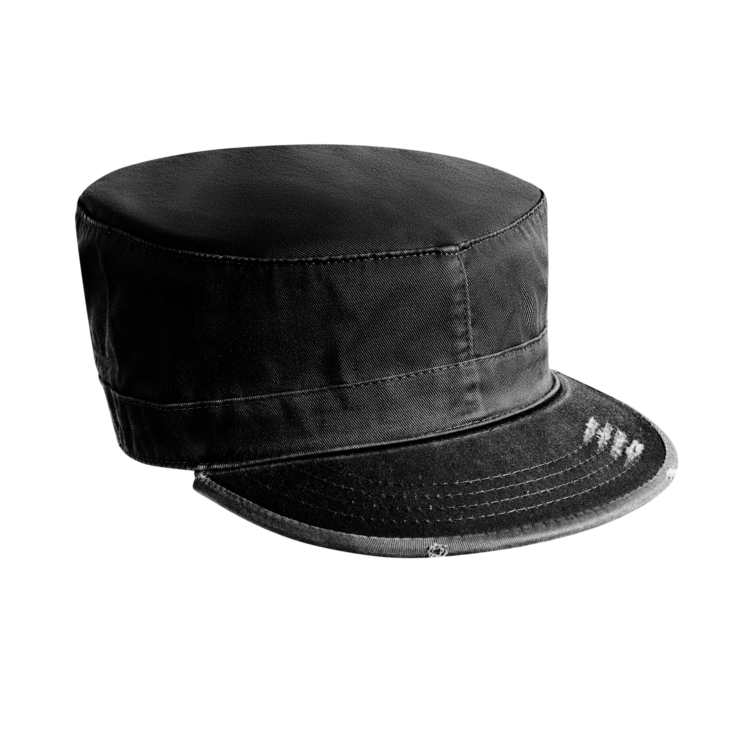 Rothco Vintage Fatigue Cap - Black, X-Large