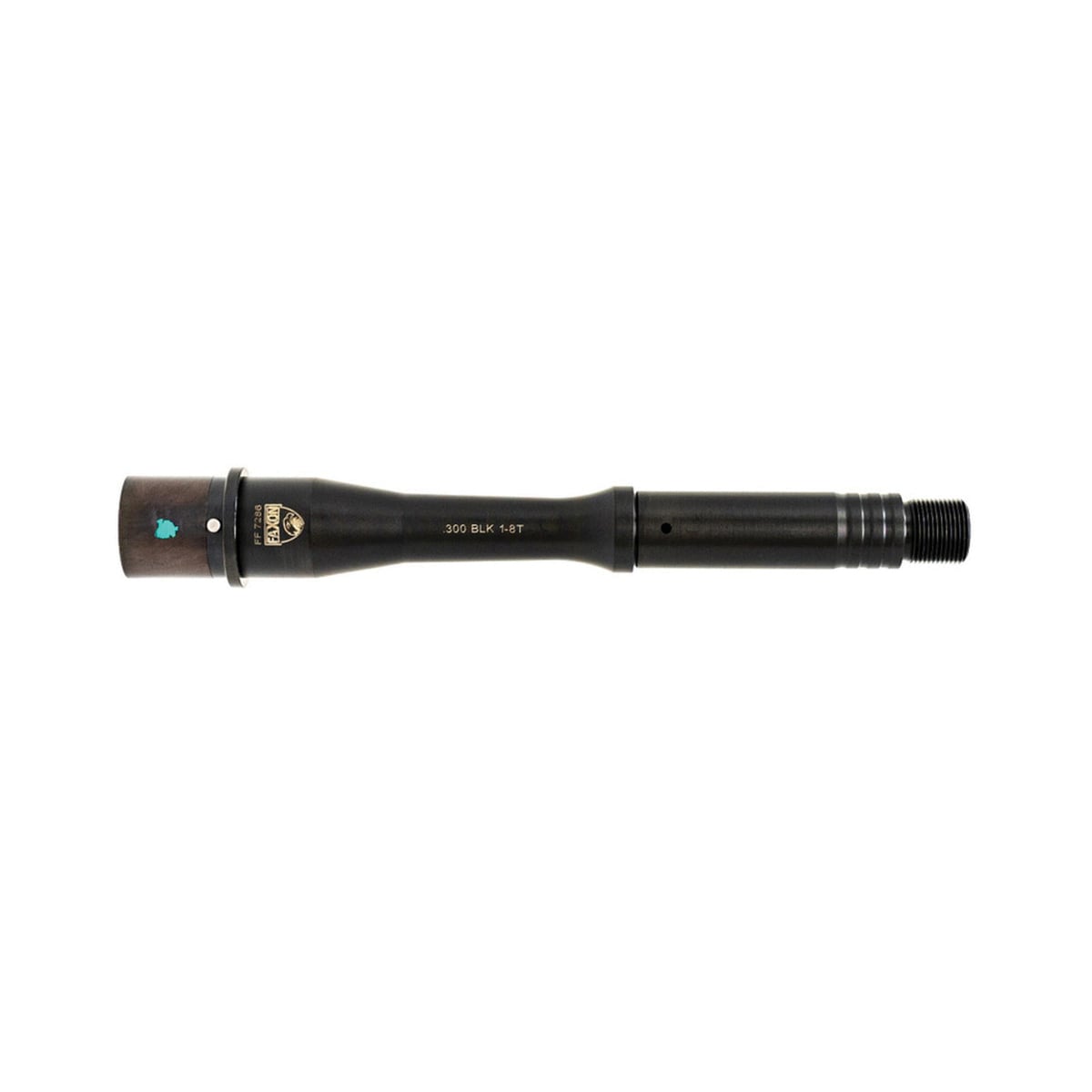 Faxon Firearms Duty Pistol-Length Button Rifled Gunner Barrel .300 AAC Blackout 7.50", Black