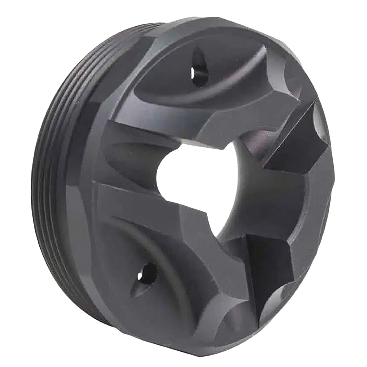 JK Armament Model 195 Breacher End Cap, Black - Durable, Reliable Design - JK-195-LTECFHC