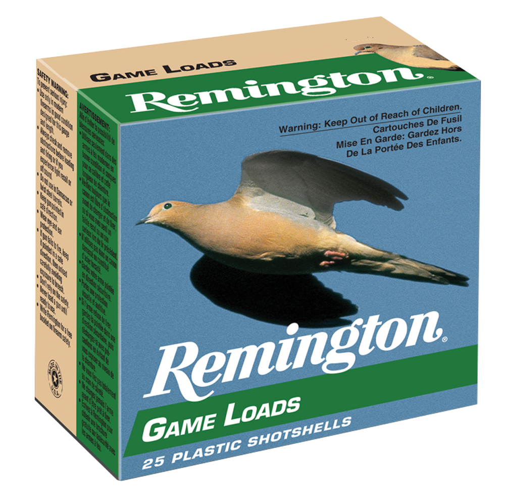 Remington Game Load 20 Gauge 2.75 7/8 oz 6 Shot (Box)