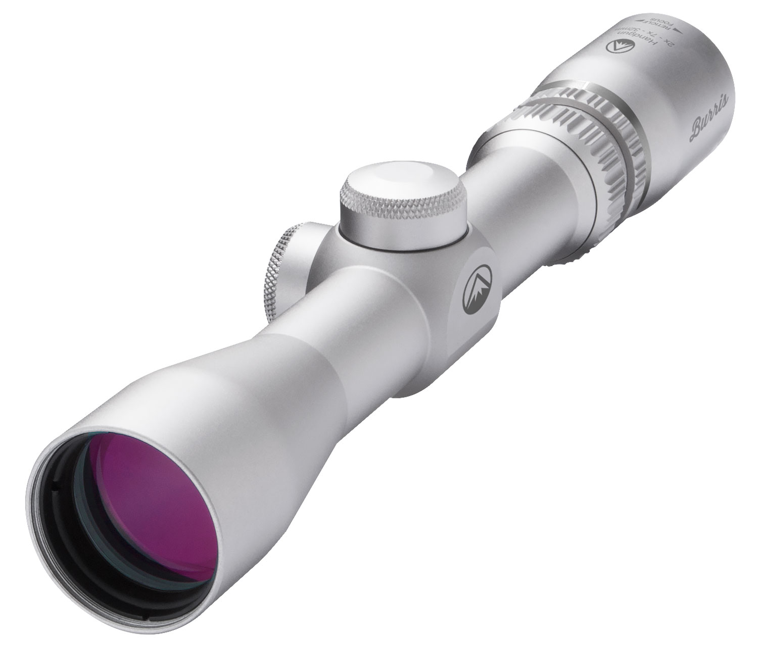 Burris 2-7x39mm Plex Handgun Scope, Silver - 200298