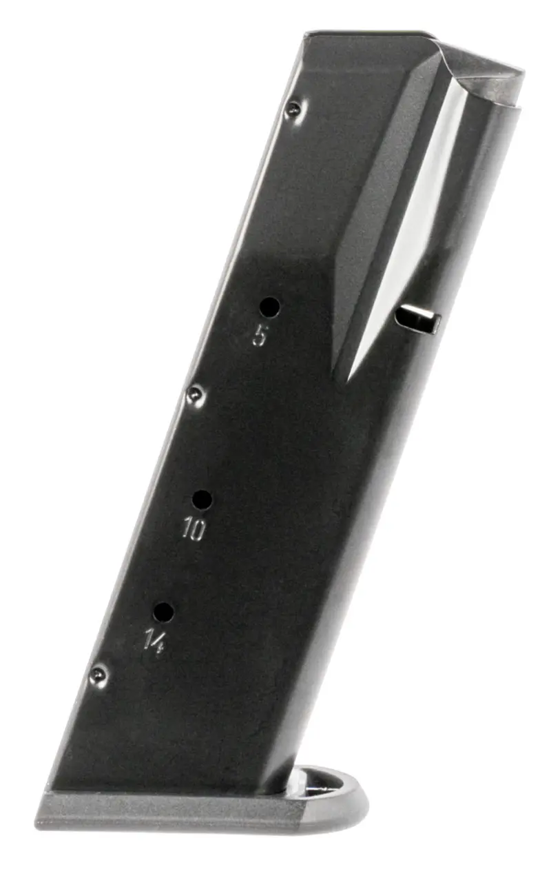 Mec-Gar MGWIT40LFAFC Tanfoglio 14rd 40 S, Fits Tanfoglio Witness Large Frame, Blued w/Anti-Friction Coating Carbon Steel