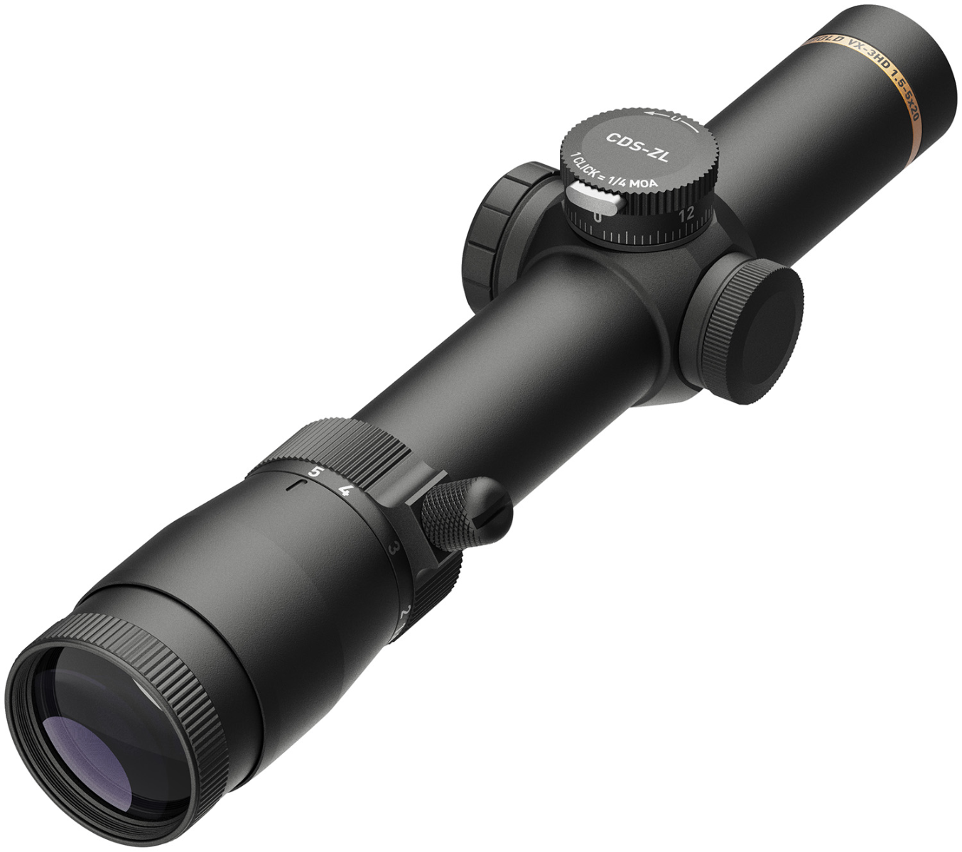 Leupold VX-3HD Rifle Scope 1.5-5x20 30mm Illum. FireDot Twilight Hunter - 180626