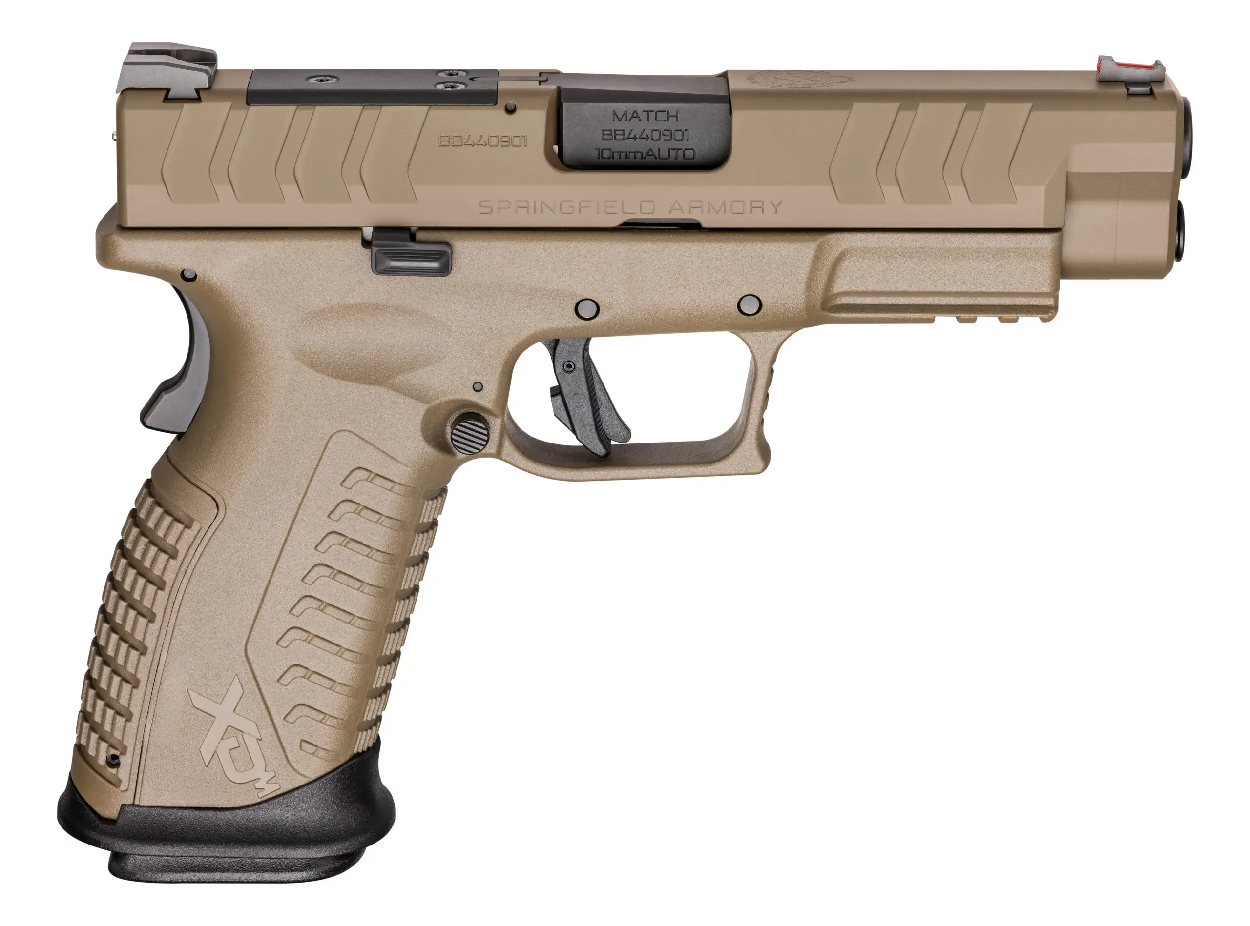 Springfield XD-M Elite OSP 10mm Pistol 4.5" FDE 2-16RD