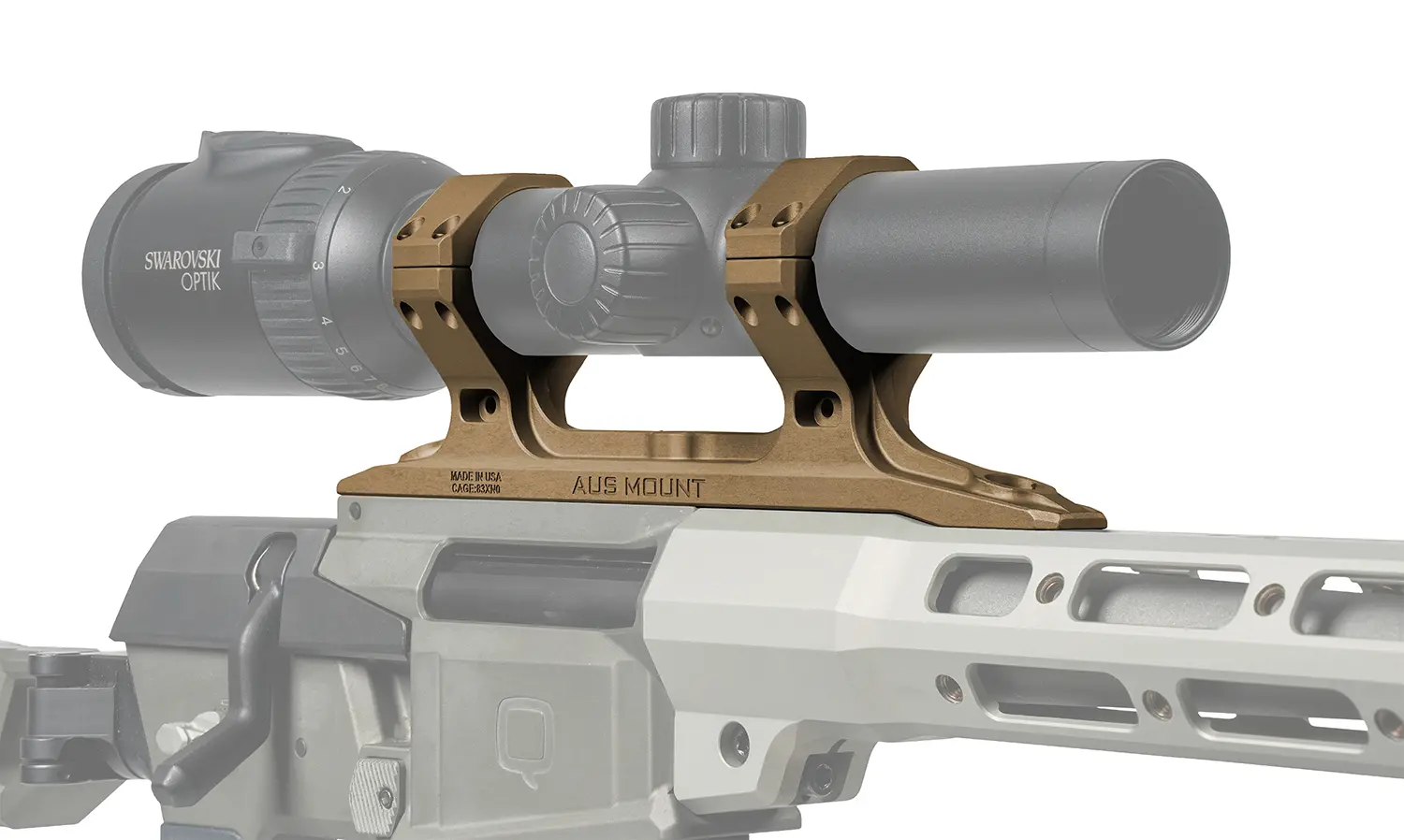 Q 100-361 AUS MOUNT 30MM DIA DIRECT MINI FIX FDE