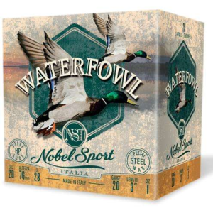 20 Gauge Steel Waterfowl 3 1oz #4 Shot 1450 FPS 25/RD