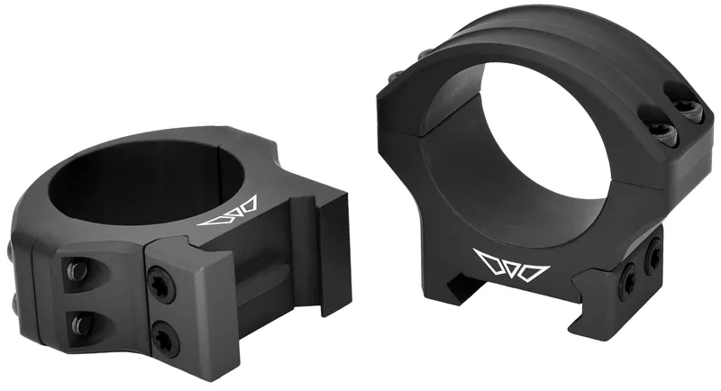 Warne Hyperlite 30mm Low Matte Alloy Warne Rings