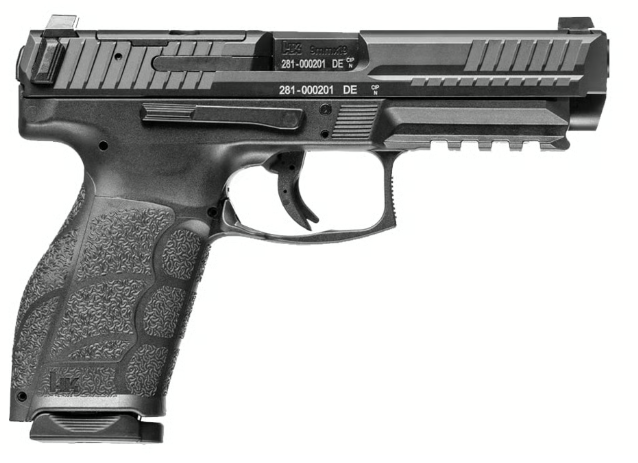 HK VP9A1 F OPTICS READY 9MM – 4.5″ BBL 1-17RD 1-20 MAG BLACK - No Credit Card Fees - Free Shipping
