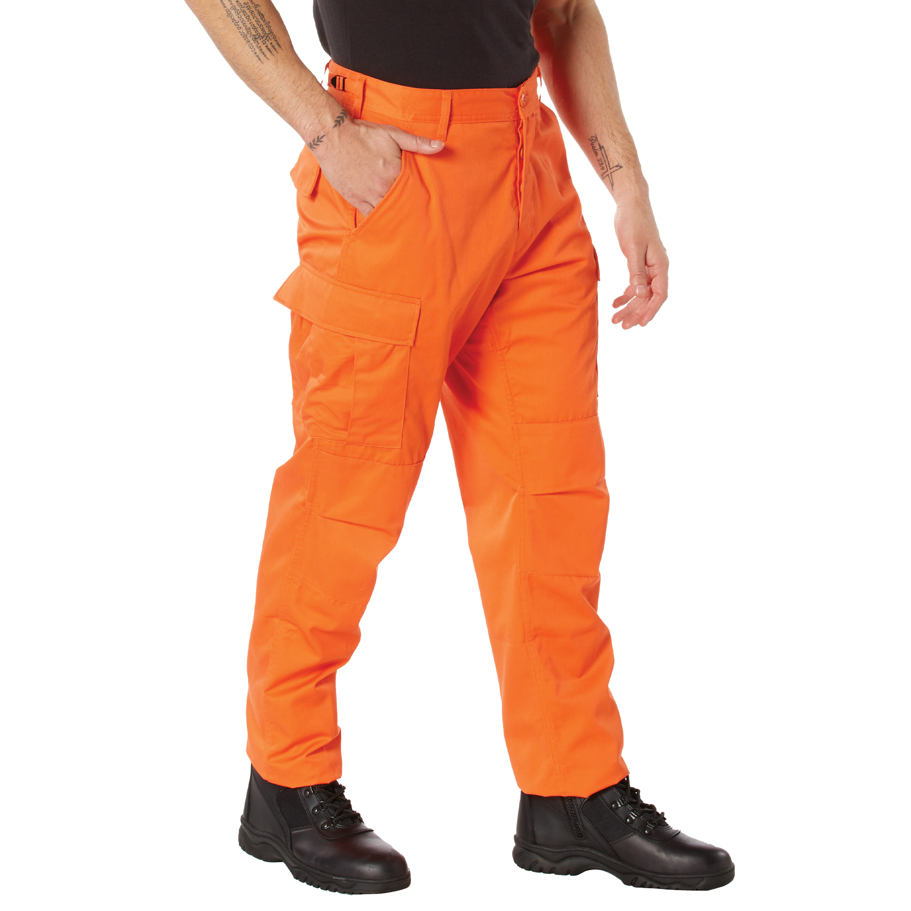 Rothco Tactical Bdu Pants - Blaze Orange, Large
